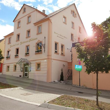 Hotel-Restaurant Zum Goldenen Hahnen Markgröningen Eksteriør bilde